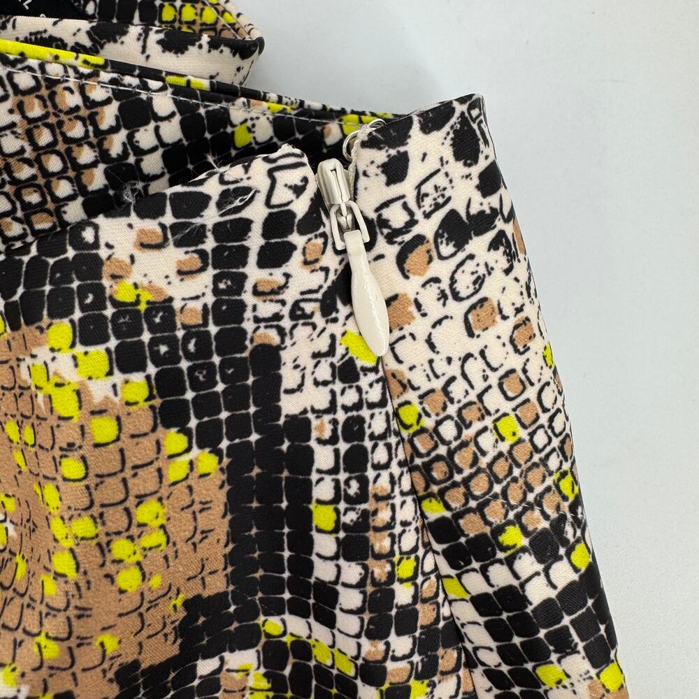 Universal Standard Ceecee Python Midi Bias Skirt … - image 6